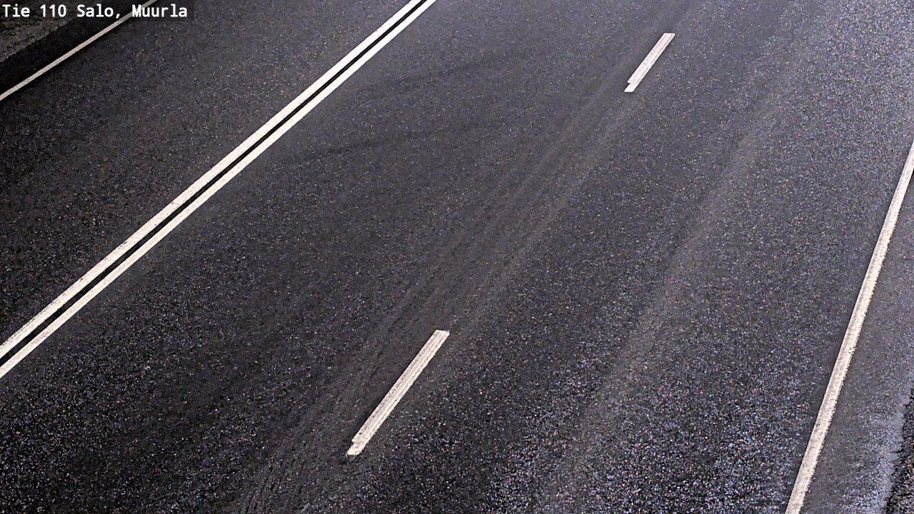 Weather Camera Image Väg 110 Salo, Muurla, Salo, Varsinais-Suomi