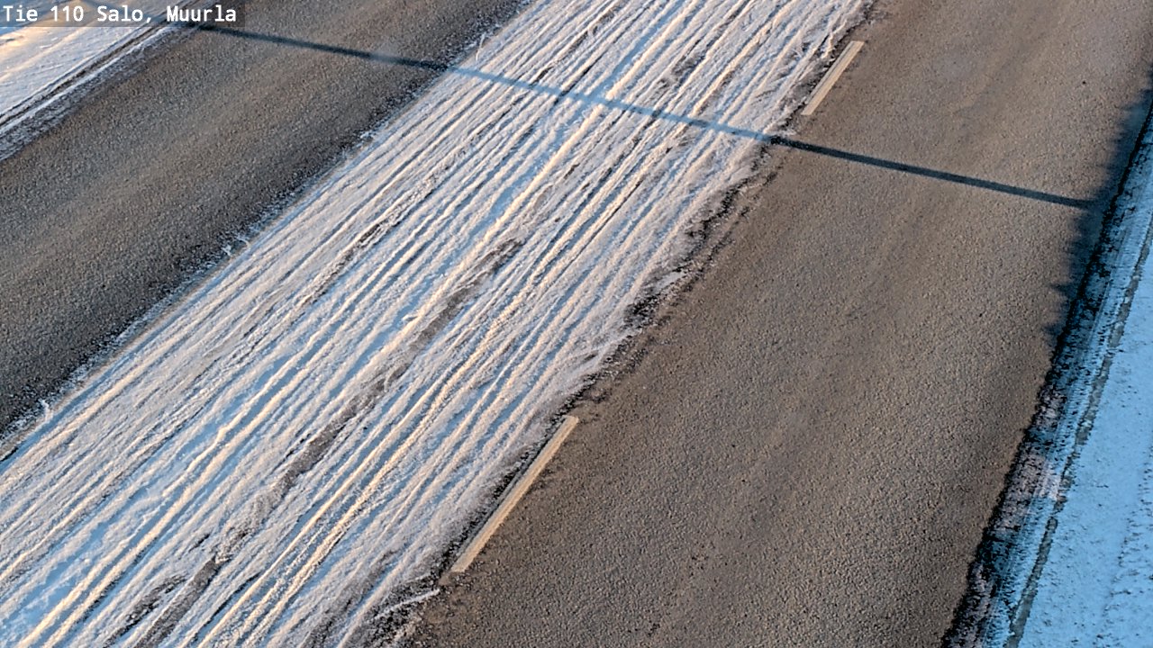 Weather Camera Image Road 110 Salo, Muurla, Salo, Varsinais-Suomi