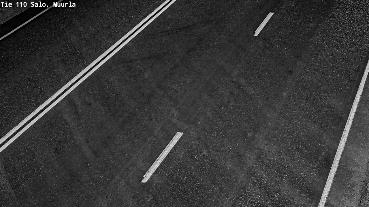Weather Camera Image Väg 110 Salo, Muurla, Salo, Varsinais-Suomi