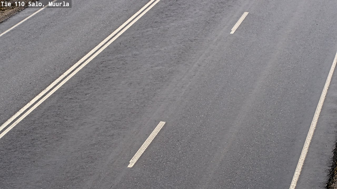 Weather Camera Image Väg 110 Salo, Muurla, Salo, Varsinais-Suomi