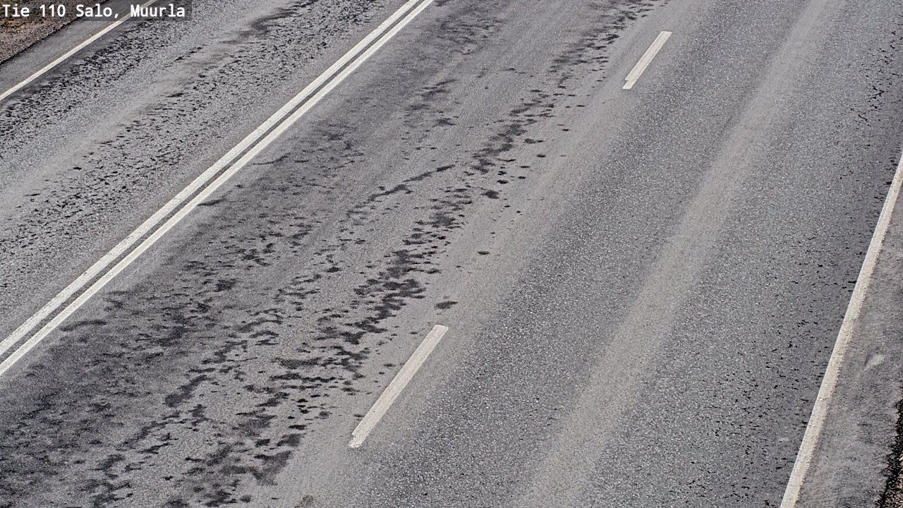 Weather Camera Image Road 110 Salo, Muurla, Salo, Varsinais-Suomi