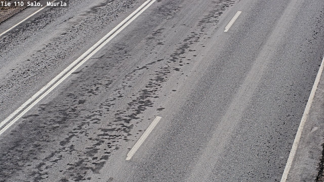 Weather Camera Image Road 110 Salo, Muurla, Salo, Varsinais-Suomi