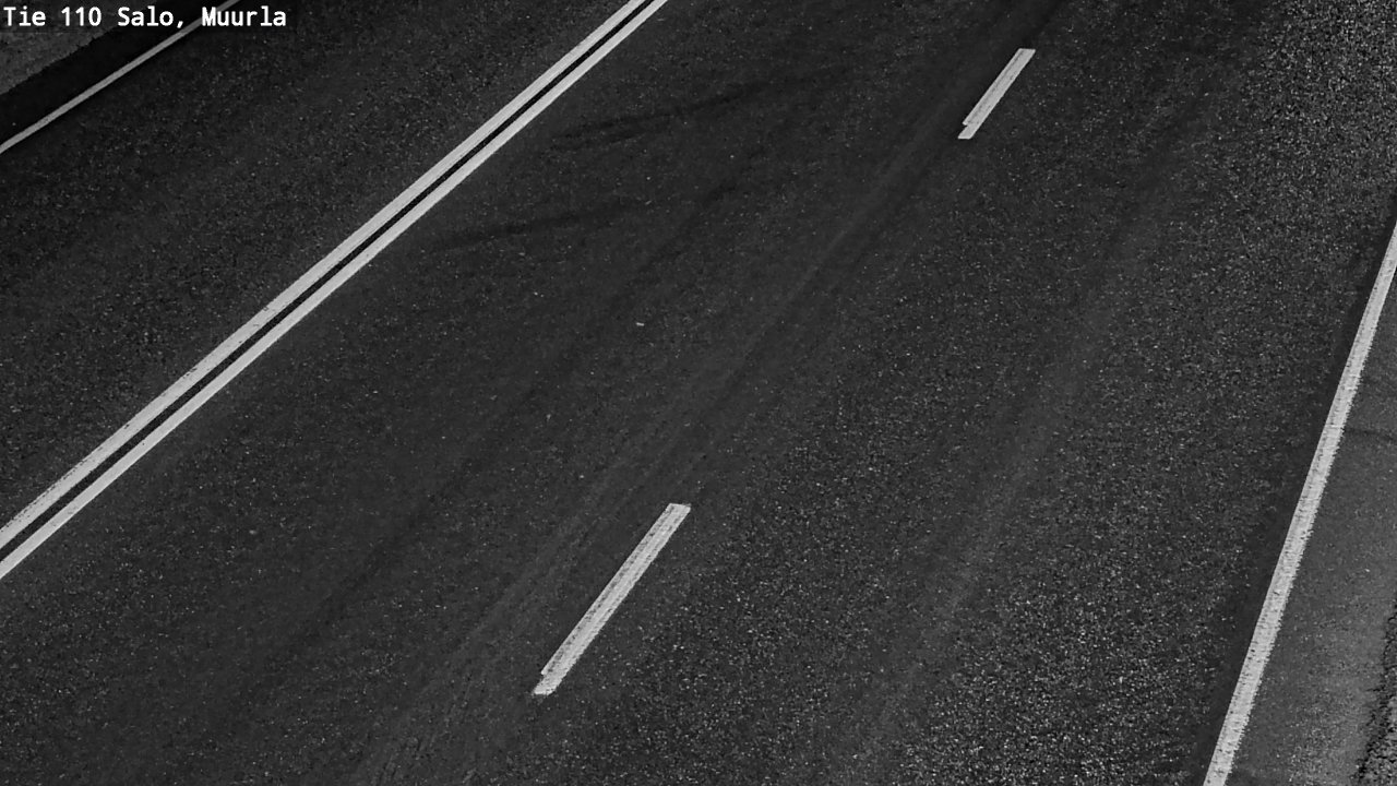 Weather Camera Image Väg 110 Salo, Muurla, Salo, Varsinais-Suomi