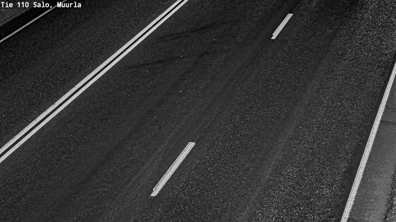 Weather Camera Image Väg 110 Salo, Muurla, Salo, Varsinais-Suomi
