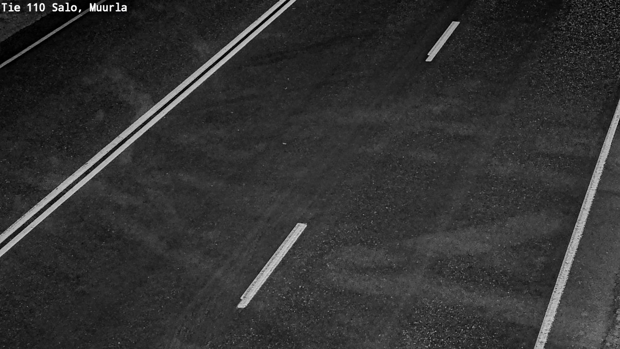 Weather Camera Image Väg 110 Salo, Muurla, Salo, Varsinais-Suomi