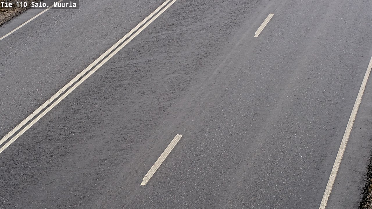 Weather Camera Image Väg 110 Salo, Muurla, Salo, Varsinais-Suomi