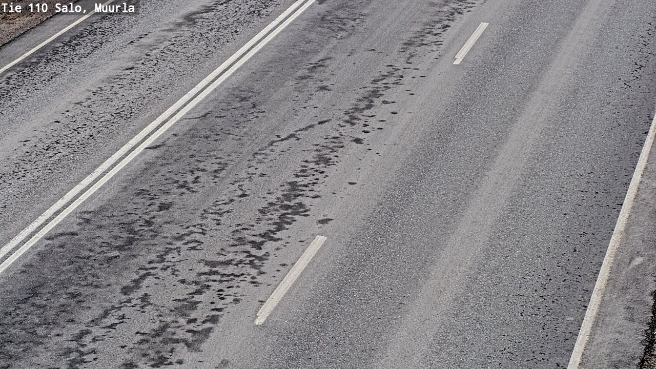 Weather Camera Image Road 110 Salo, Muurla, Salo, Varsinais-Suomi