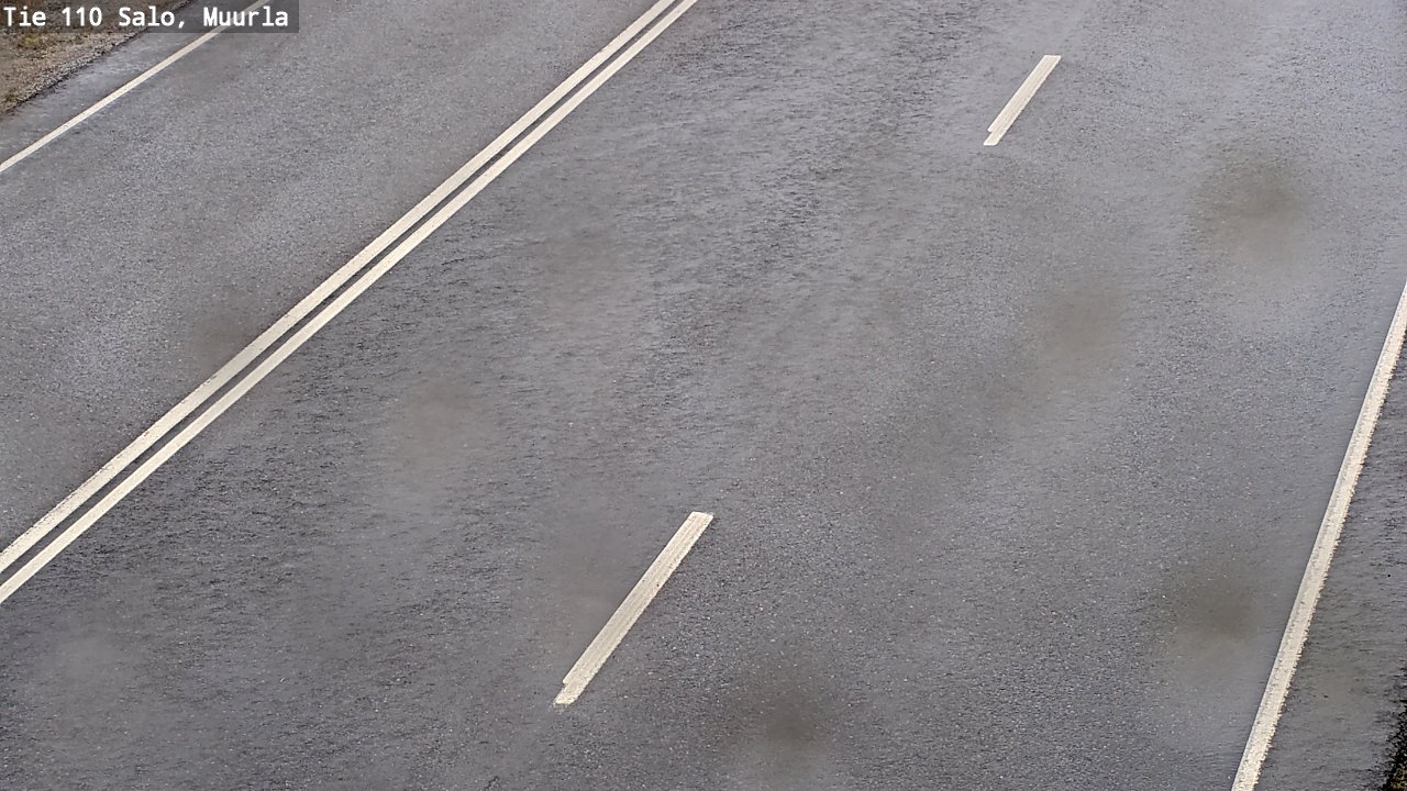Weather Camera Image Väg 110 Salo, Muurla, Salo, Varsinais-Suomi