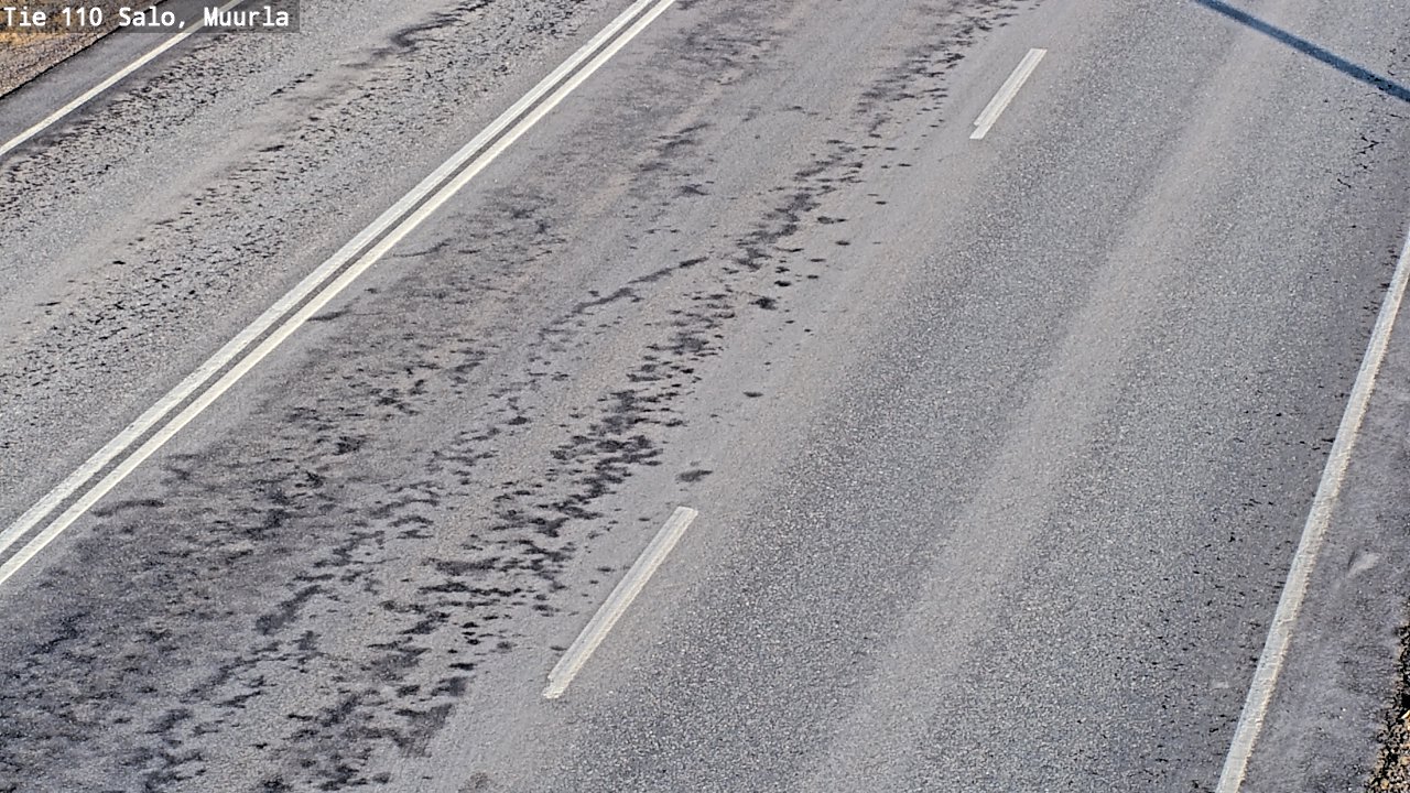 Weather Camera Image Road 110 Salo, Muurla, Salo, Varsinais-Suomi
