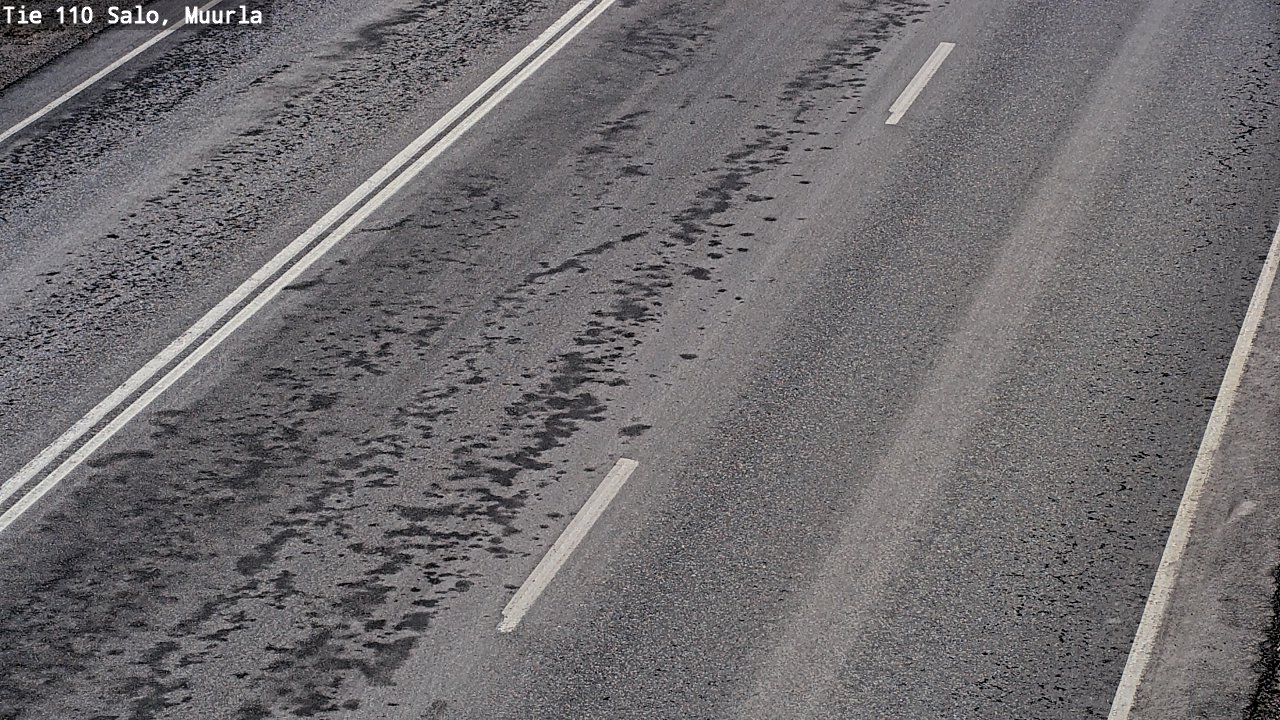 Weather Camera Image Road 110 Salo, Muurla, Salo, Varsinais-Suomi