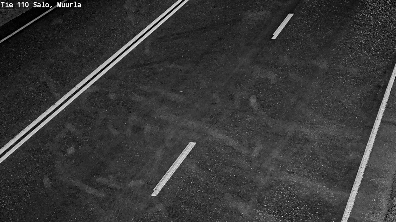 Weather Camera Image Väg 110 Salo, Muurla, Salo, Varsinais-Suomi