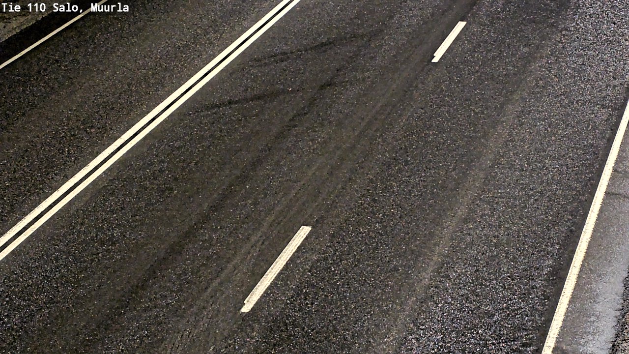 Weather Camera Image Väg 110 Salo, Muurla, Salo, Varsinais-Suomi