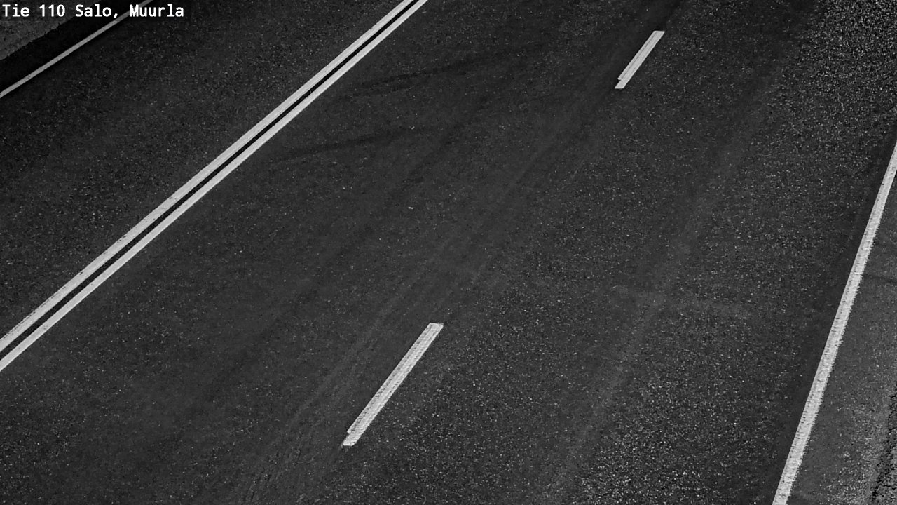 Weather Camera Image Väg 110 Salo, Muurla, Salo, Varsinais-Suomi