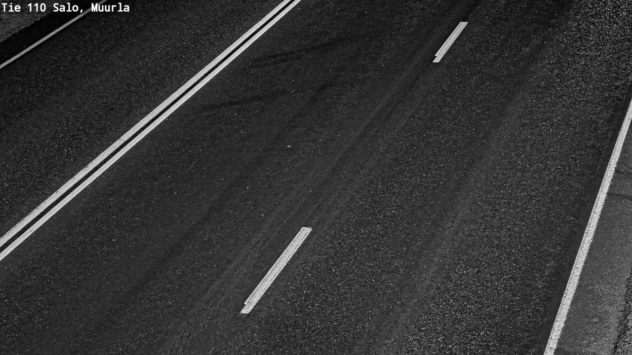 Weather Camera Image Väg 110 Salo, Muurla, Salo, Varsinais-Suomi