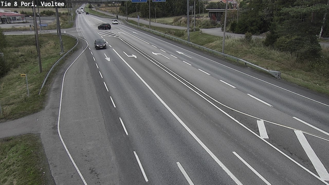 Kelikamerat Kuva Tie 8 Pori, Vuoltee, Pori, Satakunta