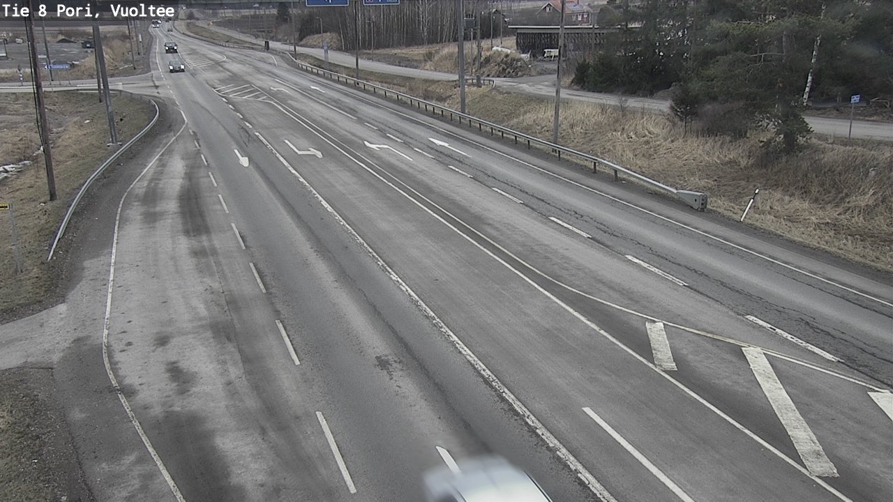 Weather Camera Image Väg 8 Björneborg, Vuoltee, Pori, Satakunta