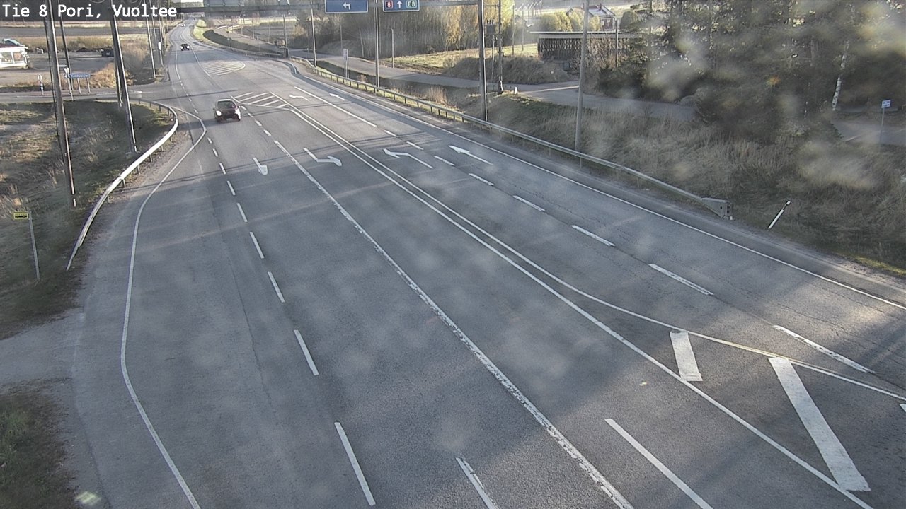 Weather Camera Image Road 8 Pori, Vuoltee, Pori, Satakunta
