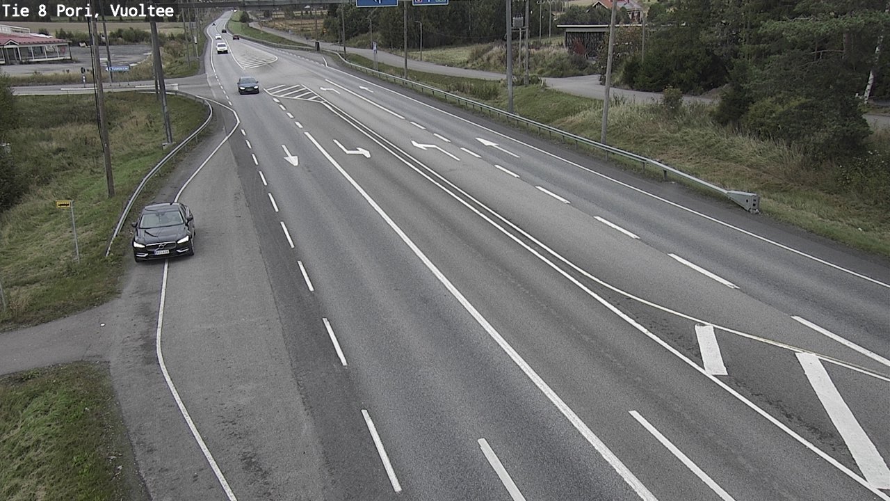 Kelikamerat Kuva Tie 8 Pori, Vuoltee, Pori, Satakunta
