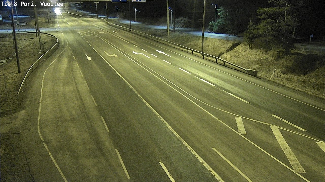 Kelikamerat Kuva Tie 8 Pori, Vuoltee, Pori, Satakunta