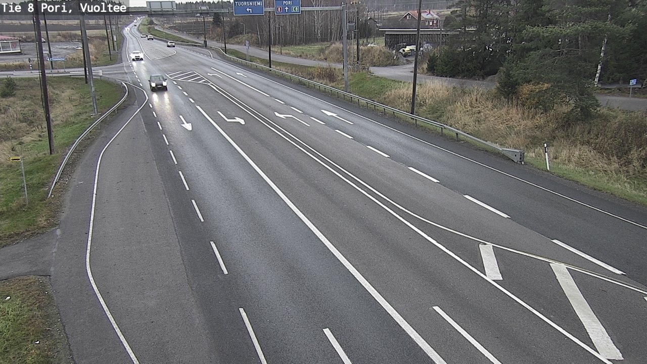 Kelikamerat Kuva Tie 8 Pori, Vuoltee, Pori, Satakunta