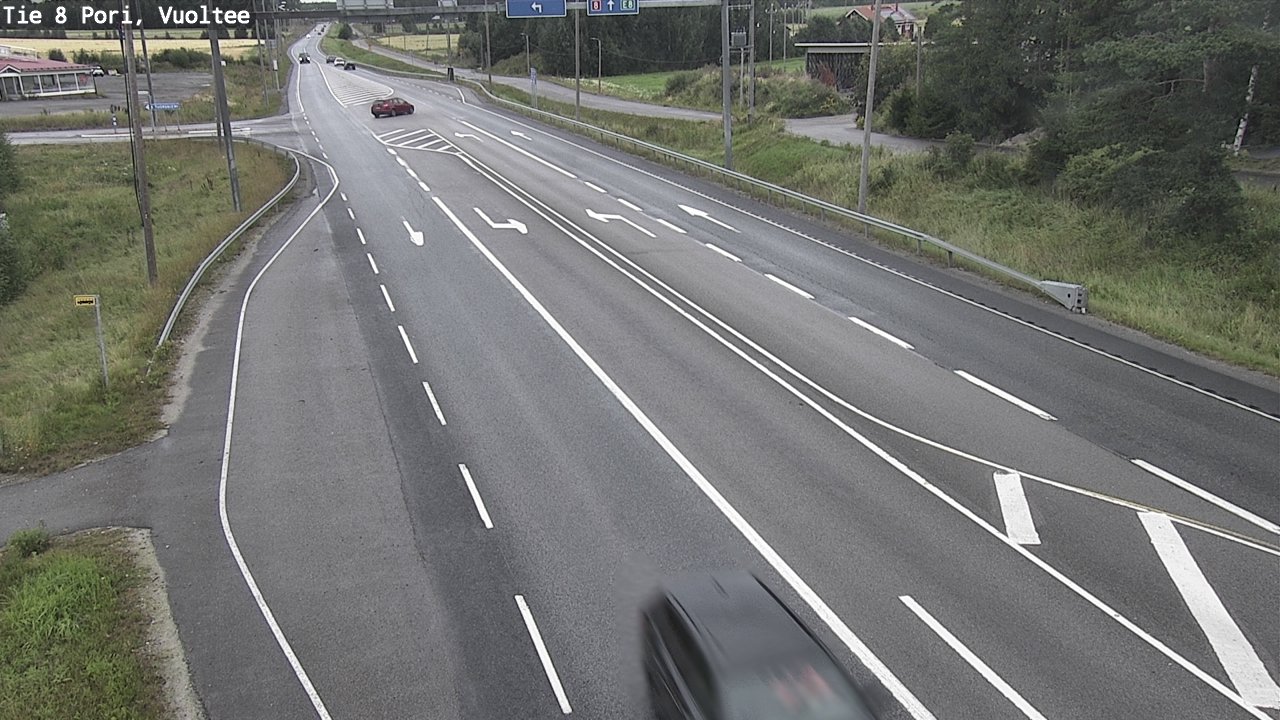 Weather Camera Image Väg 8 Björneborg, Vuoltee, Pori, Satakunta