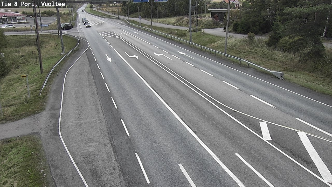 Kelikamerat Kuva Tie 8 Pori, Vuoltee, Pori, Satakunta