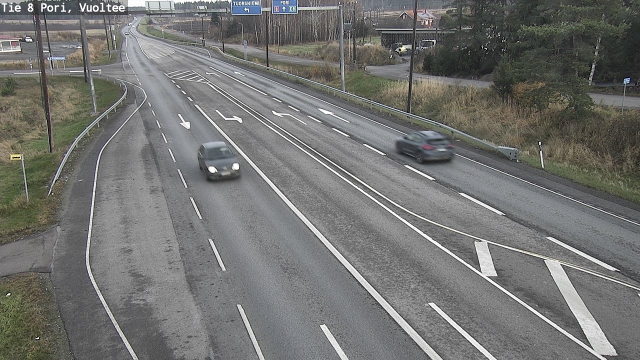 Kelikamerat Kuva Tie 8 Pori, Vuoltee, Pori, Satakunta