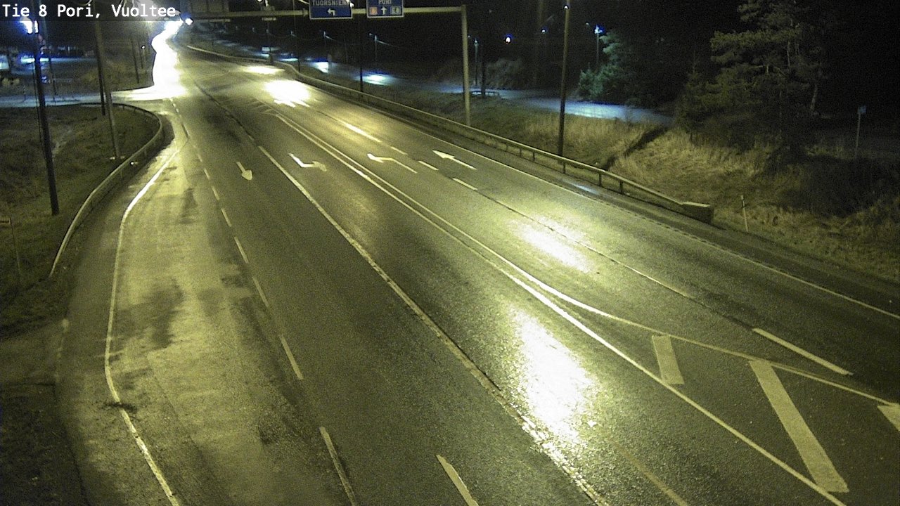 Weather Camera Image Road 8 Pori, Vuoltee, Pori, Satakunta