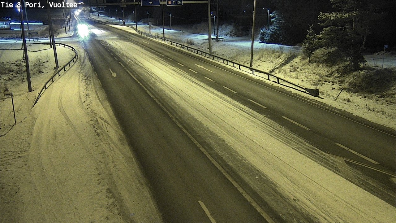 Kelikamerat Kuva Tie 8 Pori, Vuoltee, Pori, Satakunta