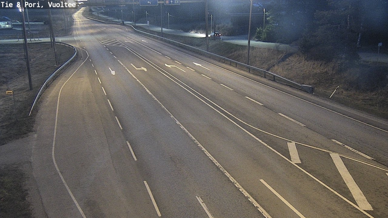 Weather Camera Image Väg 8 Björneborg, Vuoltee, Pori, Satakunta