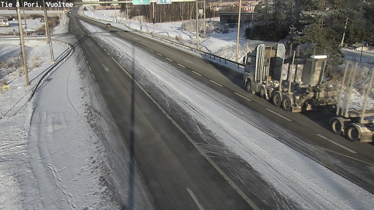 Kelikamerat Kuva Tie 8 Pori, Vuoltee, Pori, Satakunta