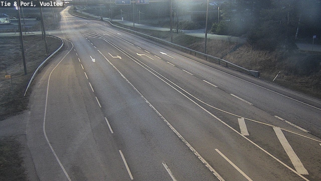 Weather Camera Image Väg 8 Björneborg, Vuoltee, Pori, Satakunta