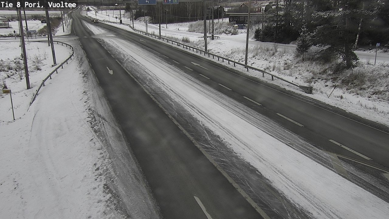 Kelikamerat Kuva Tie 8 Pori, Vuoltee, Pori, Satakunta