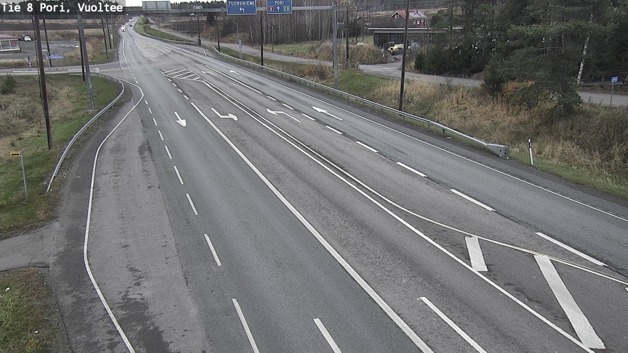 Kelikamerat Kuva Tie 8 Pori, Vuoltee, Pori, Satakunta