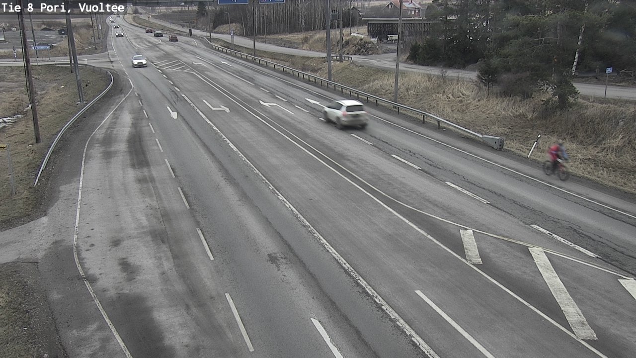 Weather Camera Image Väg 8 Björneborg, Vuoltee, Pori, Satakunta