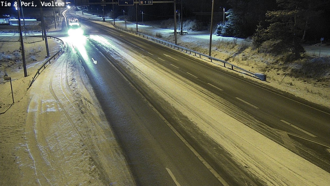 Kelikamerat Kuva Tie 8 Pori, Vuoltee, Pori, Satakunta