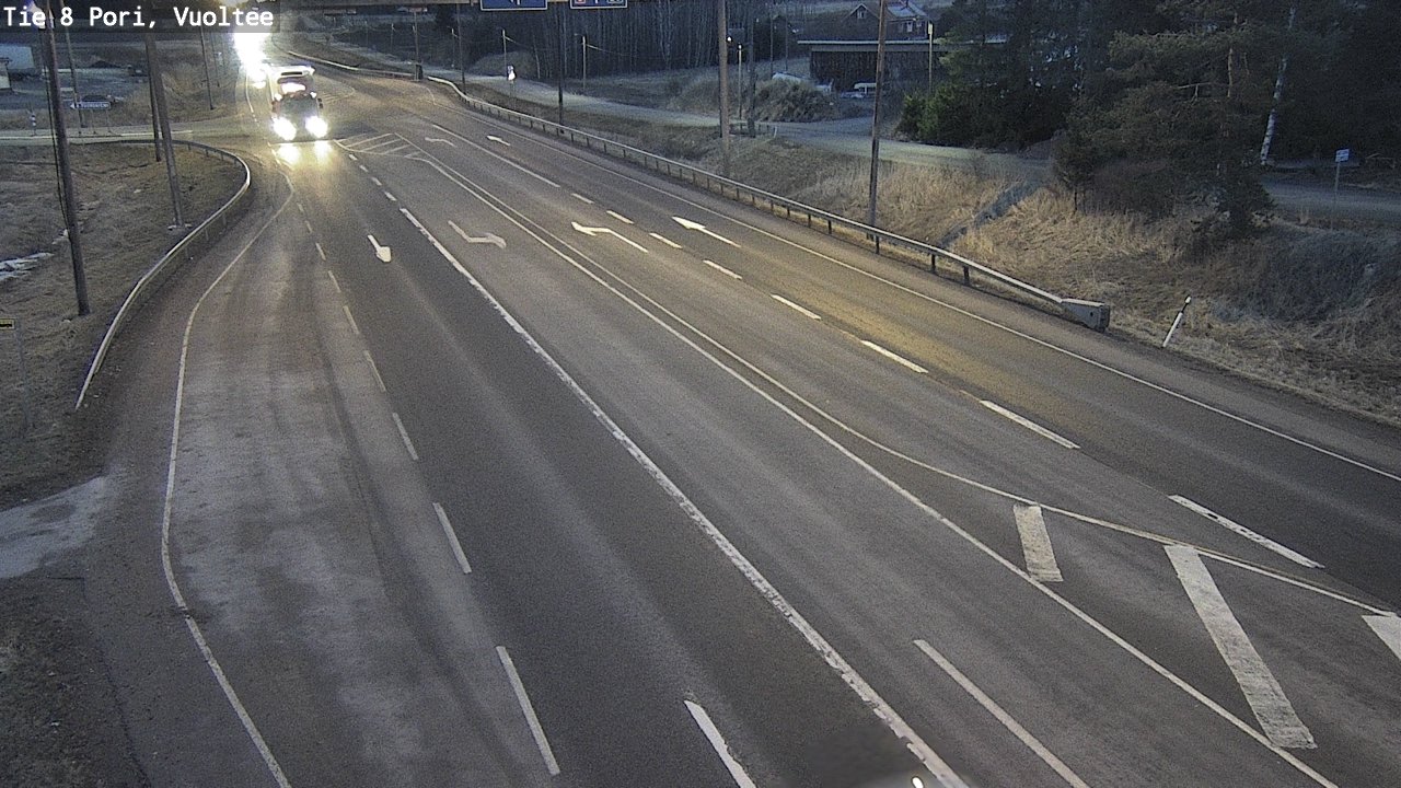 Kelikamerat Kuva Tie 8 Pori, Vuoltee, Pori, Satakunta