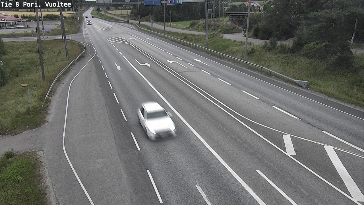 Kelikamerat Kuva Tie 8 Pori, Vuoltee, Pori, Satakunta