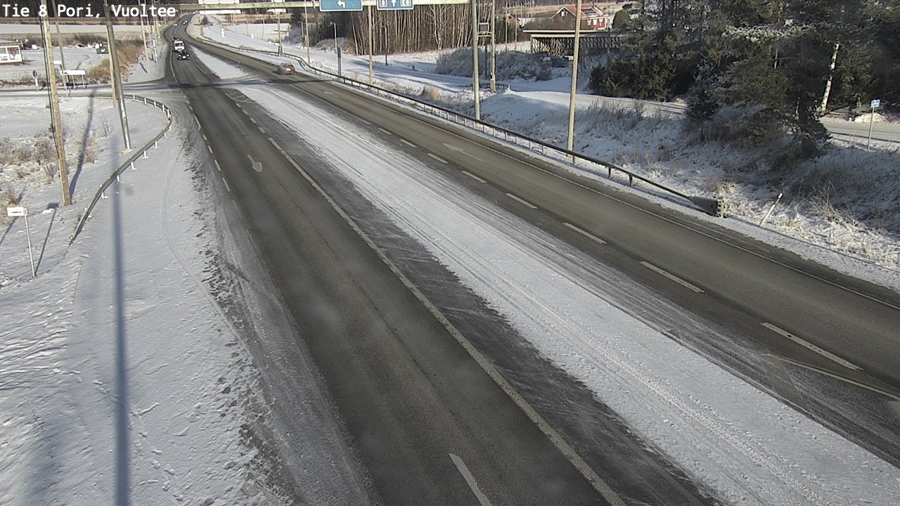 Kelikamerat Kuva Tie 8 Pori, Vuoltee, Pori, Satakunta