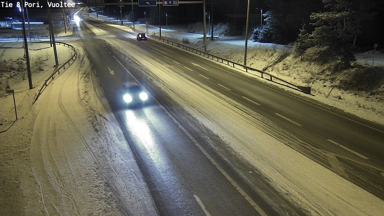 Kelikamerat Kuva Tie 8 Pori, Vuoltee, Pori, Satakunta