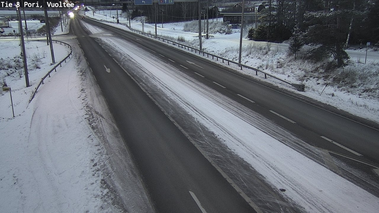 Kelikamerat Kuva Tie 8 Pori, Vuoltee, Pori, Satakunta