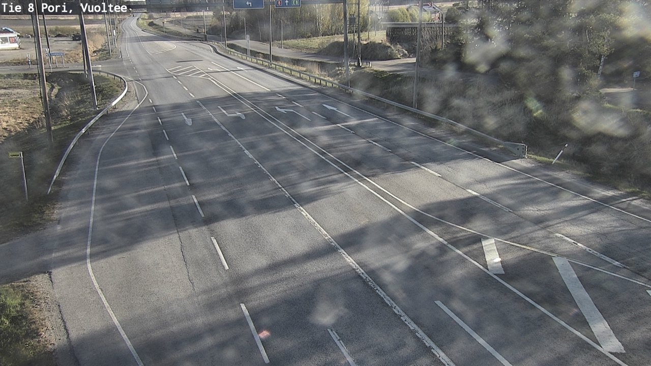 Weather Camera Image Road 8 Pori, Vuoltee, Pori, Satakunta