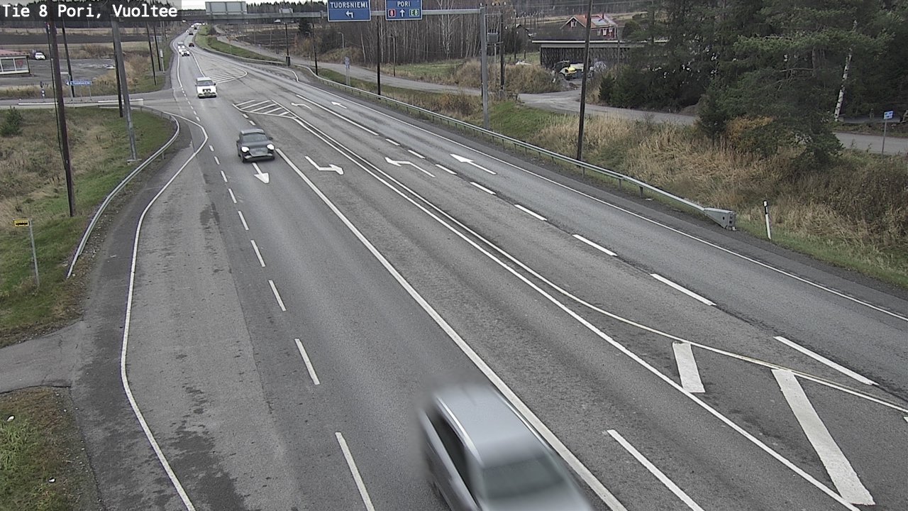 Kelikamerat Kuva Tie 8 Pori, Vuoltee, Pori, Satakunta