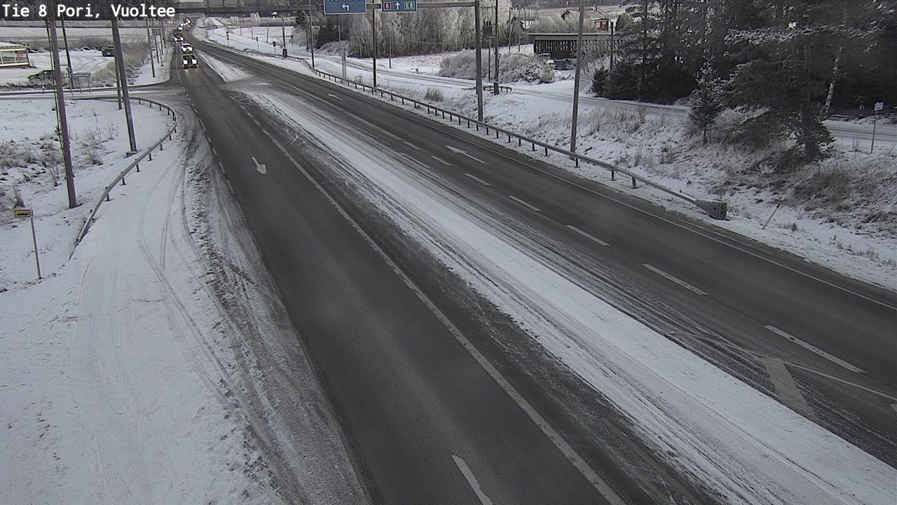 Kelikamerat Kuva Tie 8 Pori, Vuoltee, Pori, Satakunta