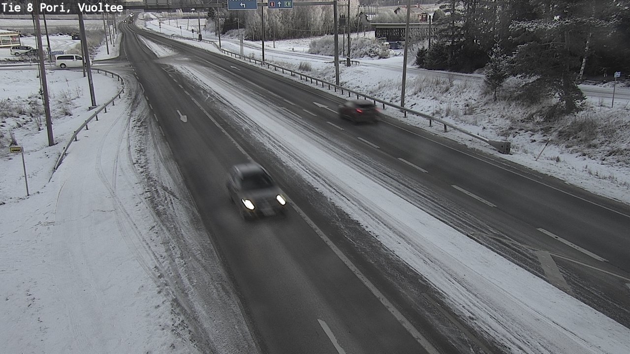 Kelikamerat Kuva Tie 8 Pori, Vuoltee, Pori, Satakunta