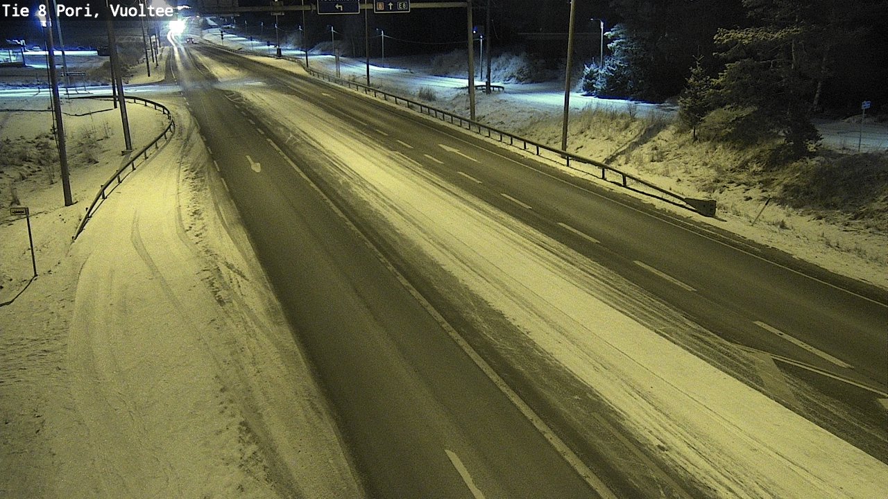 Kelikamerat Kuva Tie 8 Pori, Vuoltee, Pori, Satakunta