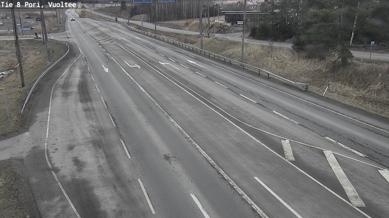 Weather Camera Image Väg 8 Björneborg, Vuoltee, Pori, Satakunta