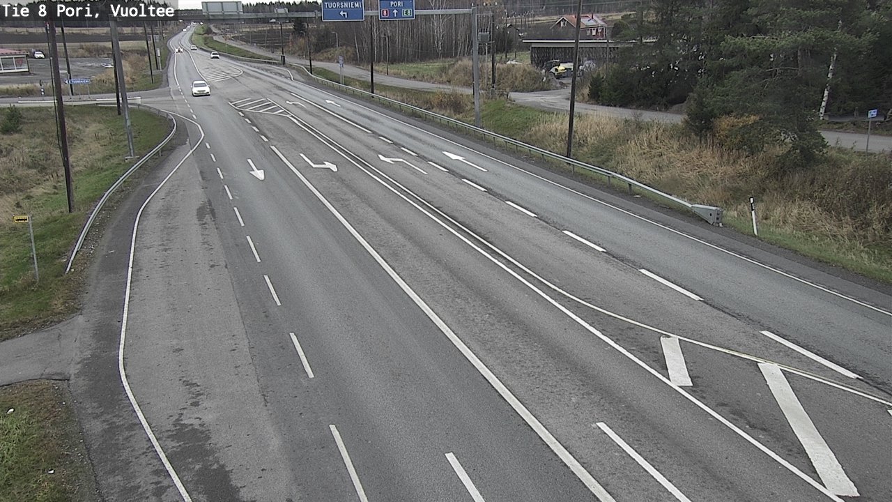 Kelikamerat Kuva Tie 8 Pori, Vuoltee, Pori, Satakunta