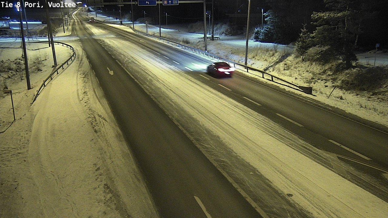 Kelikamerat Kuva Tie 8 Pori, Vuoltee, Pori, Satakunta