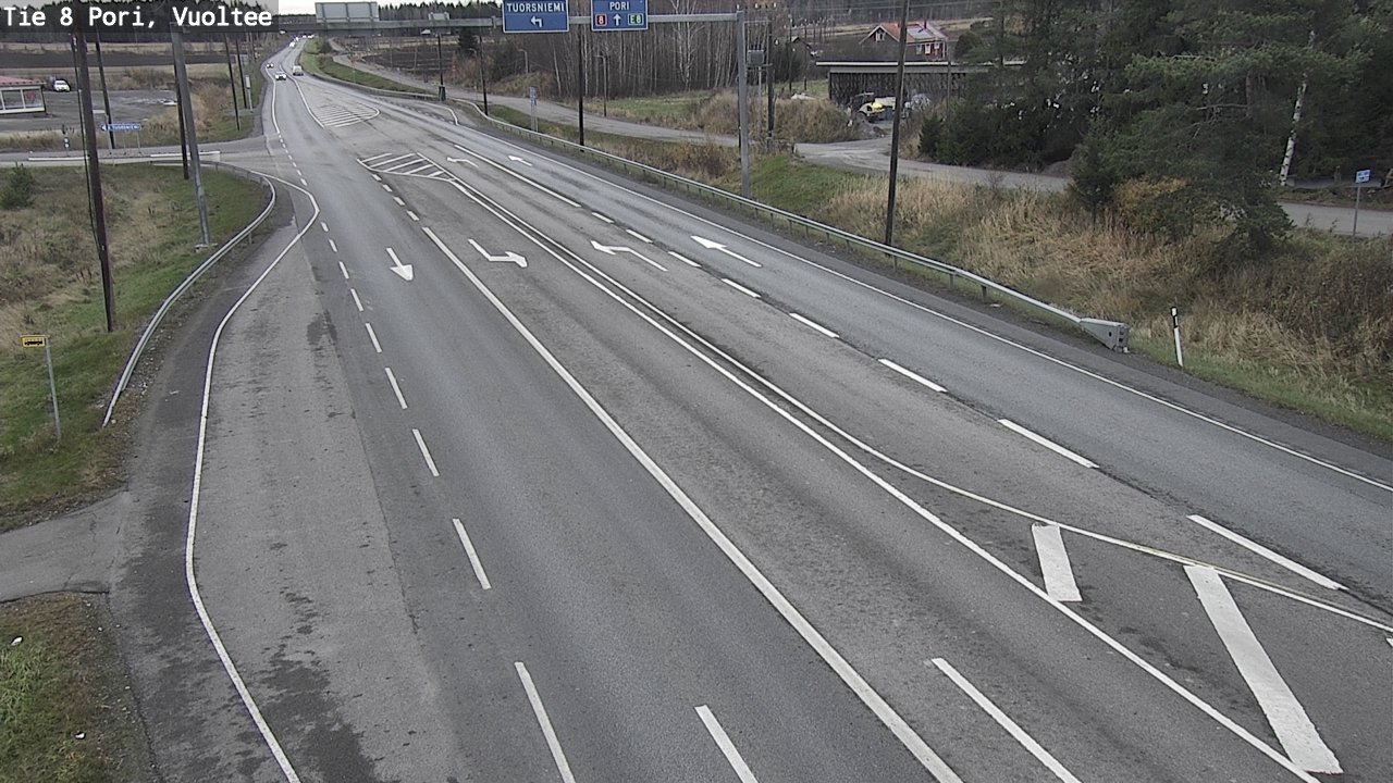 Kelikamerat Kuva Tie 8 Pori, Vuoltee, Pori, Satakunta